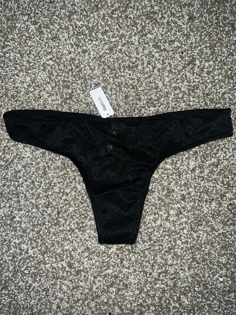 NWT gap body floral mesh thong